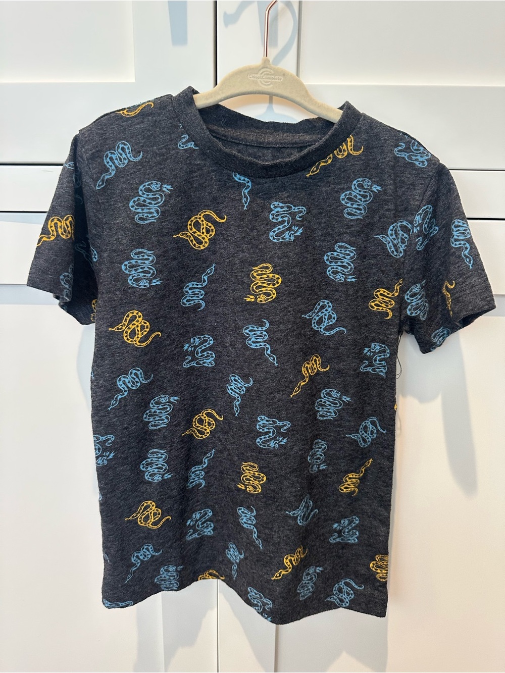 Tucker + Tate Charcoal Graphic Tee with Snake Print